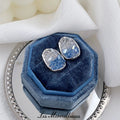 Blue faded color earring